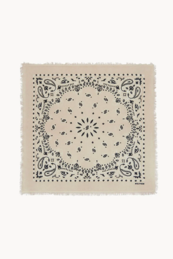 Small Bandana organic white