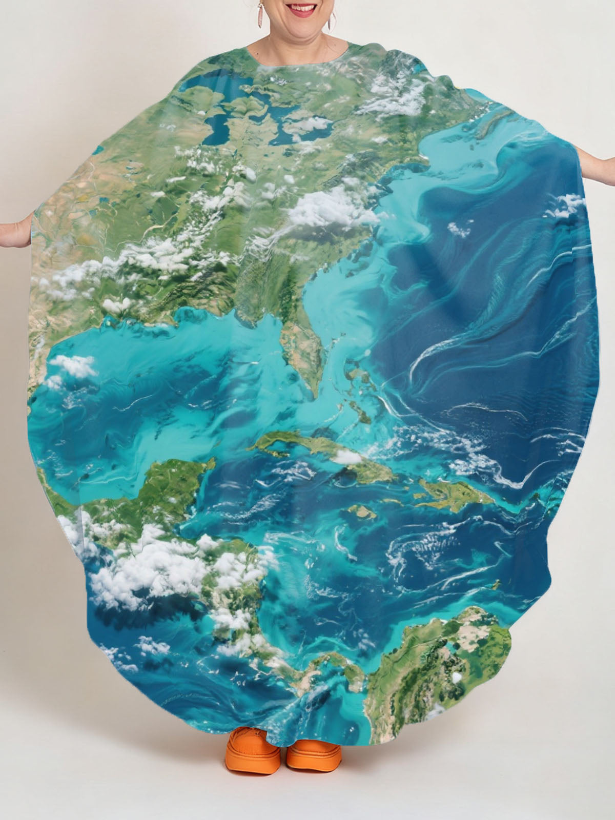 ROUND-ABOUTS: Planet Surface Dress