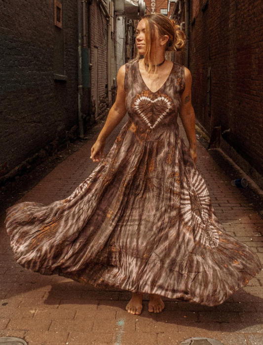 Long Bohemian Sleeveless Maxi Dress Gown