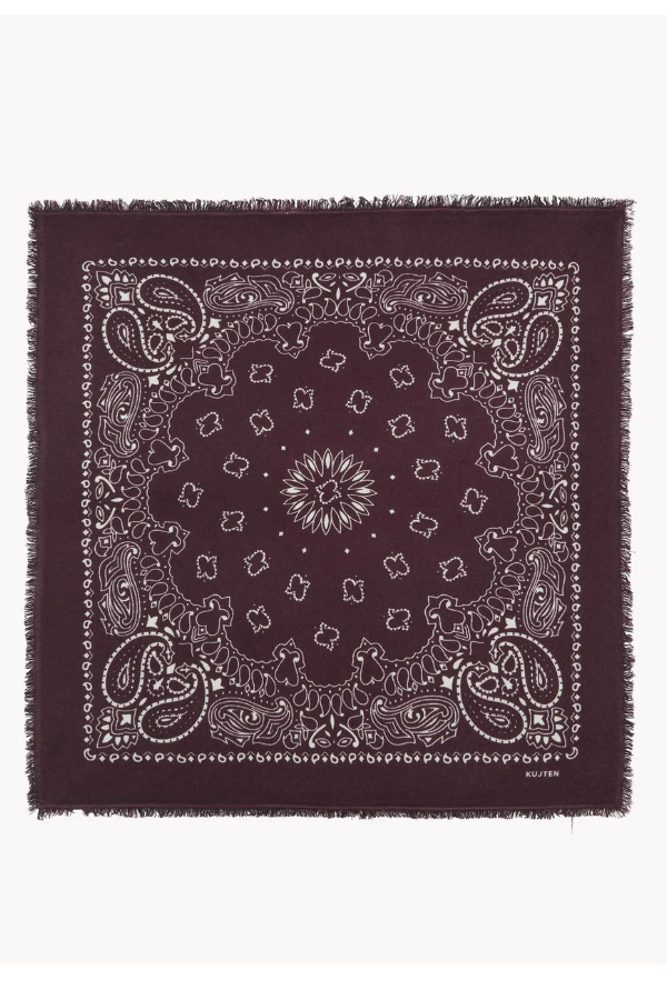 Burgundy Scarf