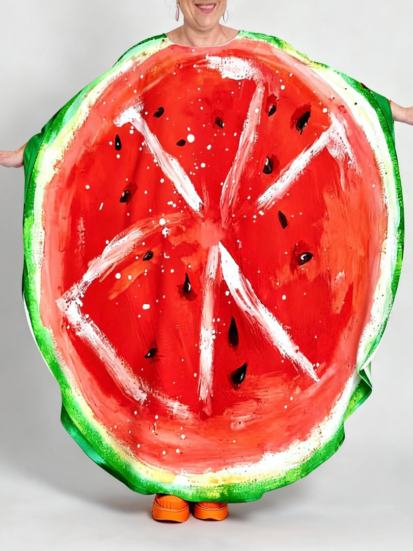 ROUND-ABOUTS:Watermelon Dress