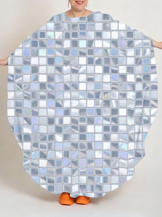 ROUND-ABOUTS: Sliver Disco Ball Dress