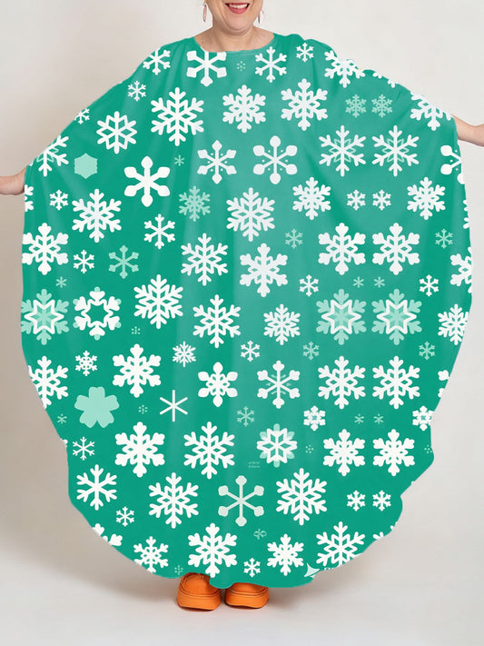 ROUND-ABOUTS: Snowflake Dress