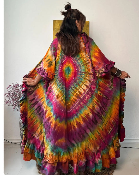 Hippie Festival Ruffle Cardigan