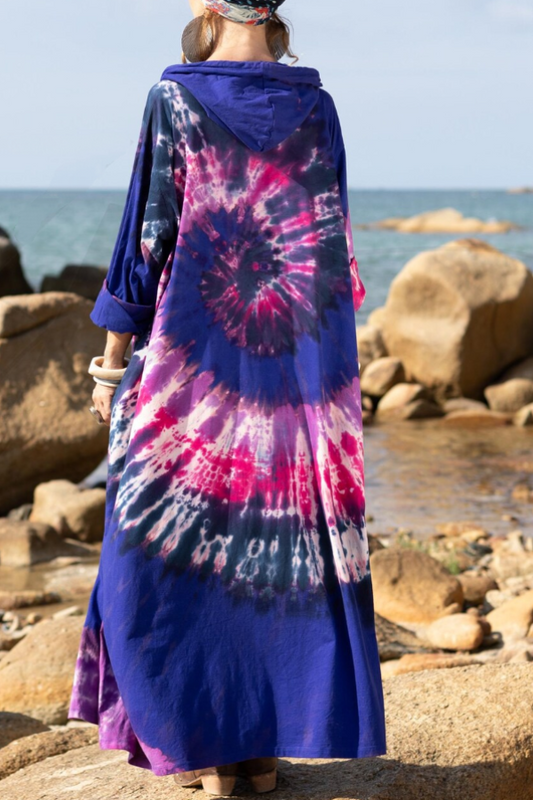 Maxi Ruffled Duster Festival  Cardigan