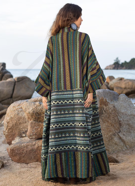 Emerald Isle Boho Duster