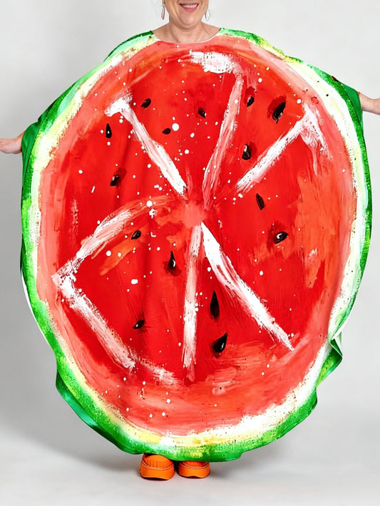 ROUND-ABOUTS:Watermelon Dress